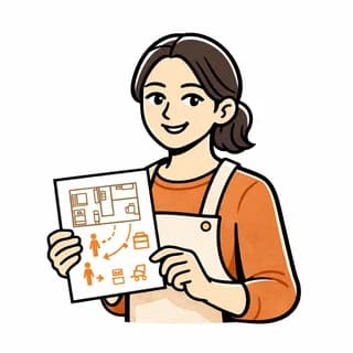 暮らしデザイン型のキャラクター